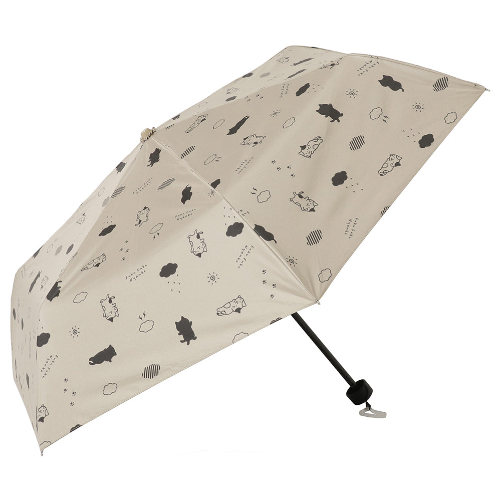 FukuFukuNyanko 晴雨兼用折り畳み傘