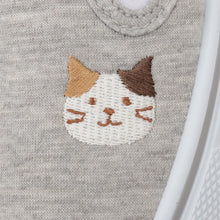  FukuFukuNyanko 刺繍スリッポン

