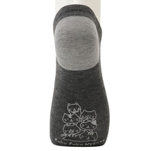  Fuku Fuku Nyanko 足裏ラバースニーカーソックス【3足税込1100円】
