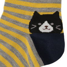  Fuku Fuku Nyanko 足裏ラバークルーソックス【3足税込1100円】
