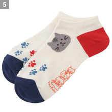  Fuku Fuku Nyanko 足裏ラバースニーカーソックス【3足税込1100円】
