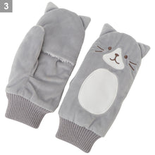  Fuku Fuku Nyankoもちもちミトン型手袋
