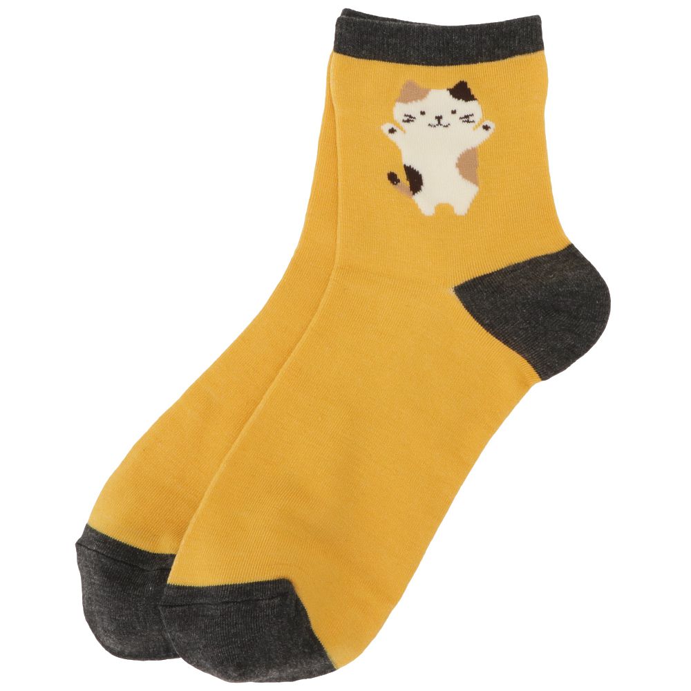 FukuFukuNyanko クルーソックス【3足税込1100円】