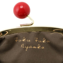  FukuFukuNyanko 口金ミニ財布

