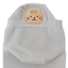  Fuku Fuku Nyanko ひょっこりスニーカーソックス（カラー）【3足税込1100円】
