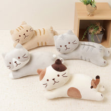 ふくふくにゃんこ なでなでミニクッション
