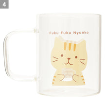  FukuFukuNyanko 耐熱グラスマグ
