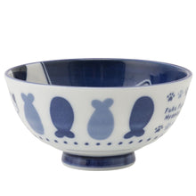  FukuFukuNyanko 軽量藍染茶碗
