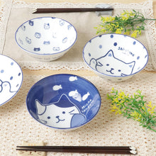  Fuku Fuku Nyanko 軽量藍染ボウル
