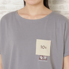  Fuku Fuku NyankoおもしろポケットTシャツ（レディース）
