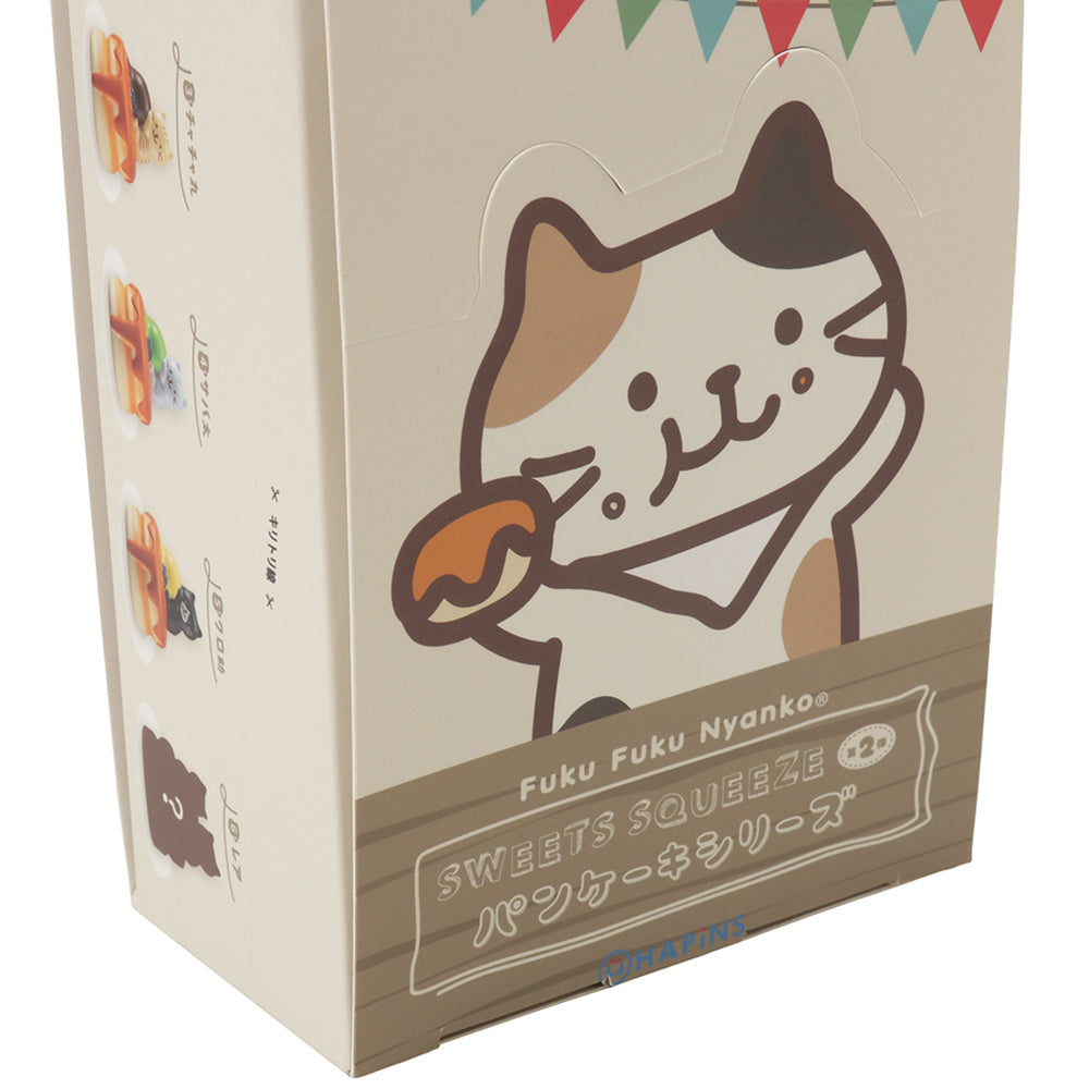 Fuku Fuku Nyankoスイーツスクイーズ パンケーキシリーズ【ガチャガチャ販売】