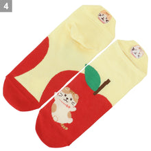  Fuku Fuku Nyanko フルーツスニーカーソックス【3足税込1100円】

