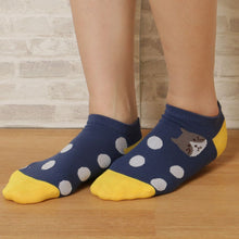  Fuku Fuku Nyanko 足裏ラバースニーカーソックス【3足税込1100円】

