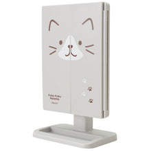  Fuku Fuku Nyanko LEDライト付きスタンドミラー
