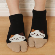  Fuku Fuku Nyanko 涼感足袋スニーカーソックス【3足税込1100円】
