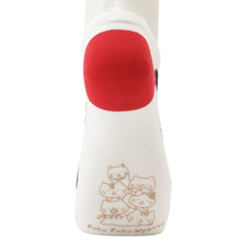  Fuku Fuku Nyanko 足裏ラバースニーカーソックス【3足税込1100円】
