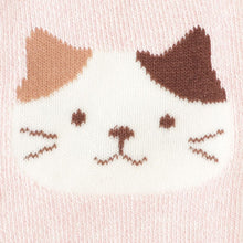  FukuFukuNyanko 裏パイルソックス（無地フェイス）【3足税込1100円】
