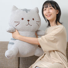  Fuku Fuku Nyanko ぽわぽわBIG抱きぐるみ（サバタ・クロスケ・しろたまちゃん）【WEB限定】
