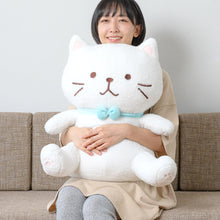  ふくふくにゃんこ ぽわぽわBIG抱きぐるみ（サバタ・クロスケ・しろたまちゃん）【WEB限定】
