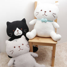  ふくふくにゃんこ ぽわぽわBIG抱きぐるみ（サバタ・クロスケ・しろたまちゃん）【WEB限定】
