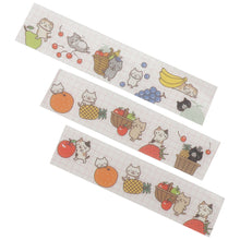  Fuku Fuku Nyankoレトロ透明マスキングテープ
