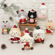 ふくふくにゃんこ クリスマスおすわりマスコット