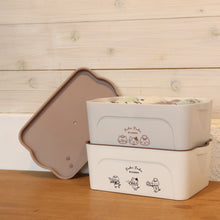 Fuku Fuku Nyankoカフェにゃんこ収納ボックス/Ｓ
