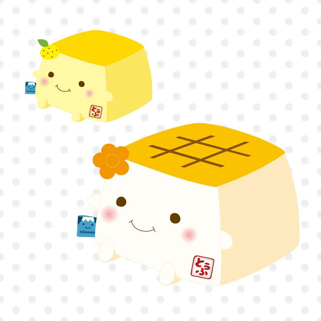 はんなり豆腐クッション【ゆず豆腐セット】